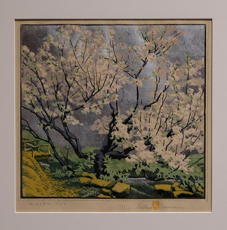 Gustave Baummann exhibit, New Mexico Musuem of Art, Santa Fe, NM, "Silver Sky"