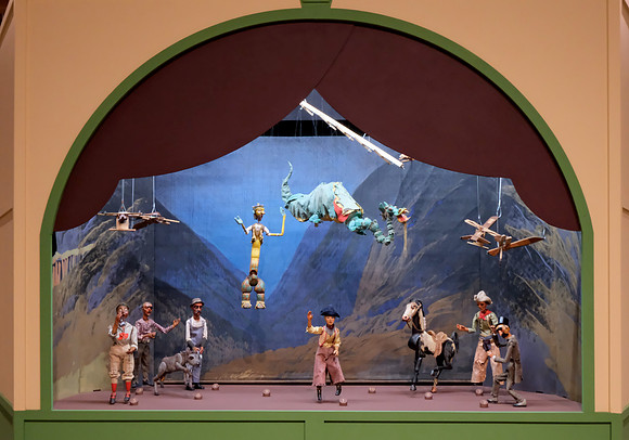 Gustave Baummann exhibit, New Mexico Musuem of Art, Santa Fe, NM, "The Golden Dragon Mine" 1932