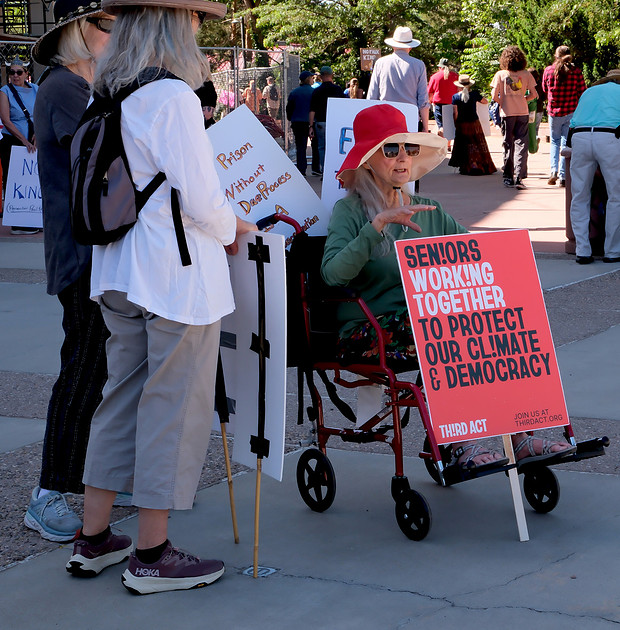 No Kings Rally Santa Fe, New Mexico 3  06/14/2025