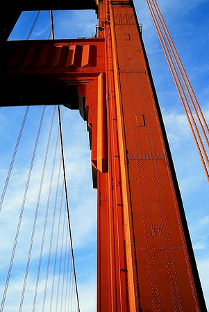 Golden Gate Bridge detail