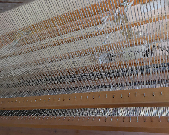 weaving - heddles