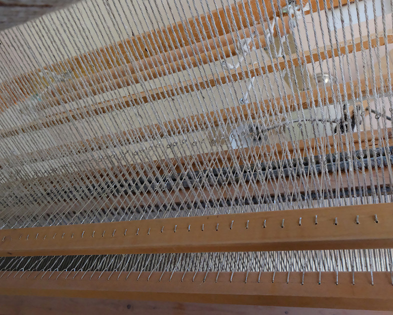weaving - heddles
