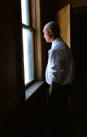 thoughtful groomsman