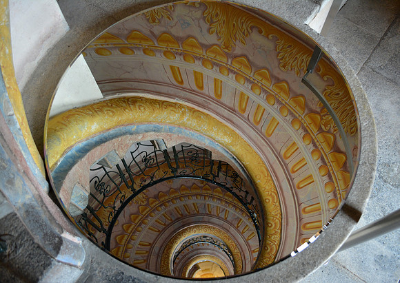Melk Abbey staircase reflection