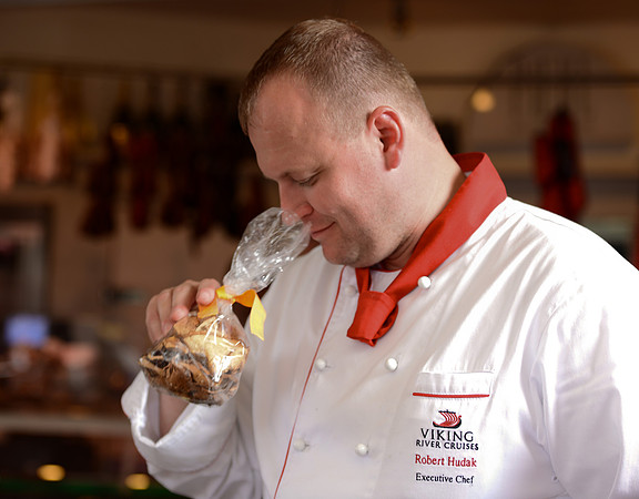 Executive Chef, Robert Hudak at Vienna Farmers' Market