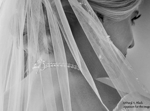 Kara with veil