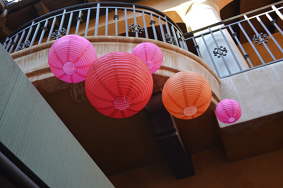 lanterns, Hotel Los Gatos
