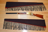 Rifle scabbards 38 and 39