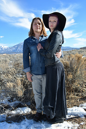 Ashley and Gene engagement photographs