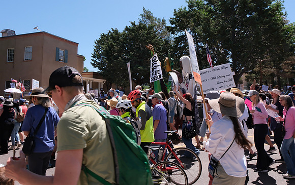 No Kings Rally Santa Fe, New Mexico   9  06/14/2025
